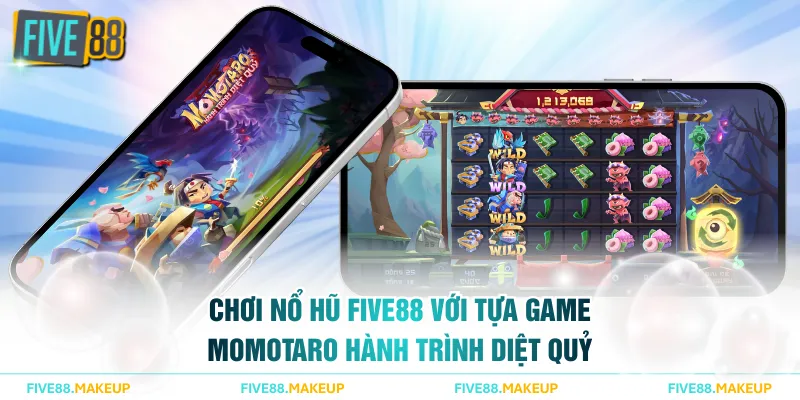Chơi nổ hũ FIVE88 với tựa game Momotaro Hành Trình Diệt Quỷ